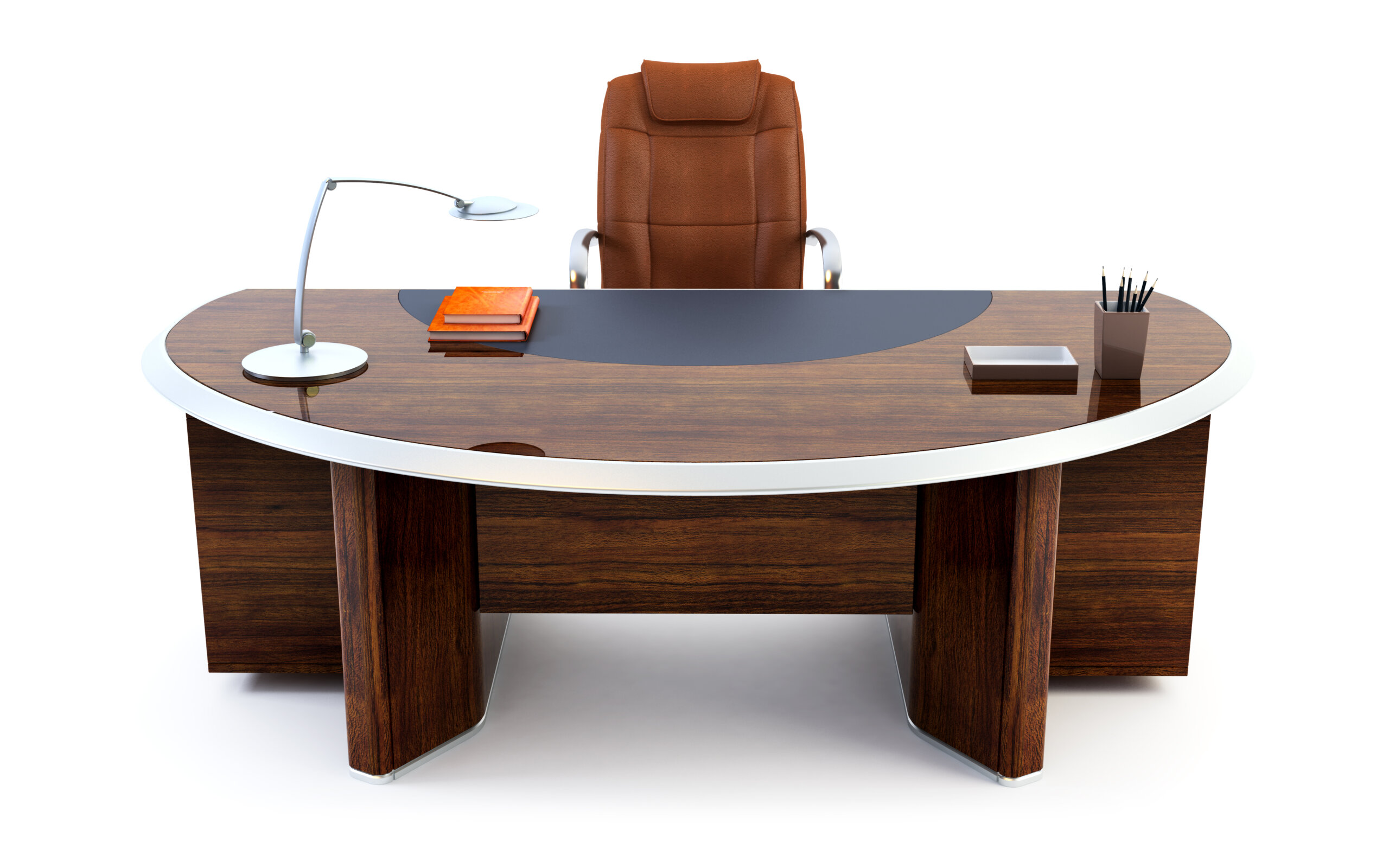 Director's,Office,Isolated,3d,Rendering